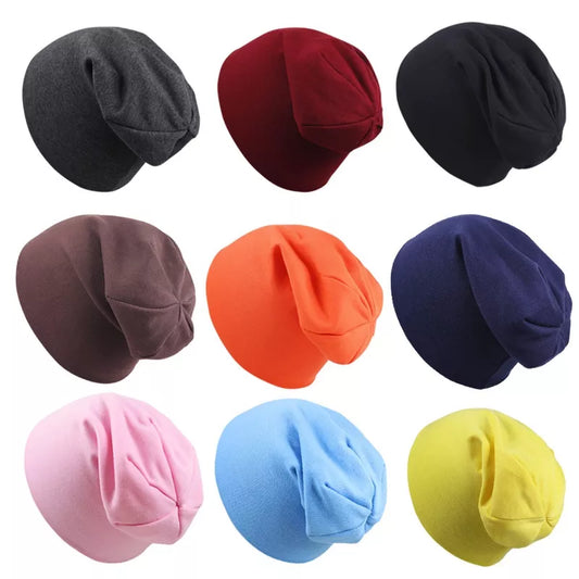 Autumn Winter Baby Kids Cotton Beanie Hat For Boys Girls Children Caps Bonnet