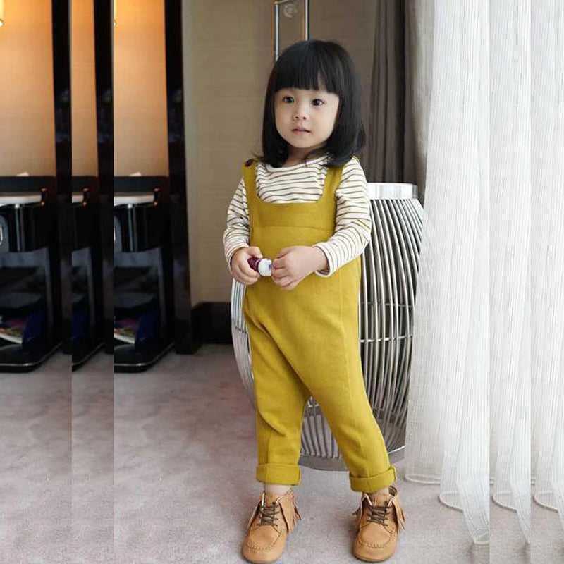 2019 Spring Brand Style Baby Overalls 0-5yrs Boys Girls Cotton Harem Knitted Pants Baby Kids Toddlers PP Pants Baby Harem Pants