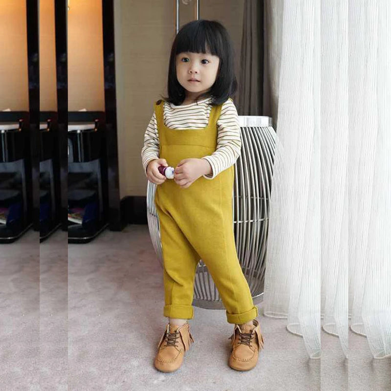 2019 Spring Brand Style Baby Overalls 0-5yrs Boys Girls Cotton Harem Knitted Pants Baby Kids Toddlers PP Pants Baby Harem Pants