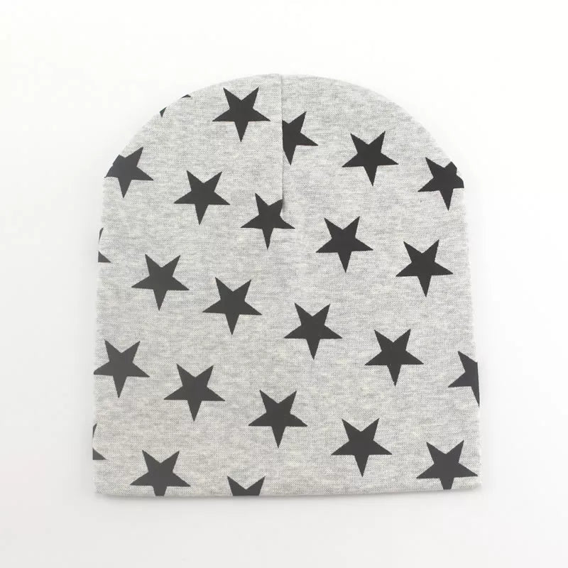 Baby Hat Girls Boys Beanie Cotton Spring Winter Star Autumn Newborn Cap Children Infant Clothes Kids Toddlers