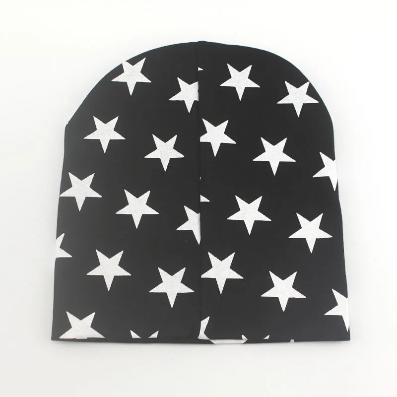 Baby Hat Girls Boys Beanie Cotton Spring Winter Star Autumn Newborn Cap Children Infant Clothes Kids Toddlers